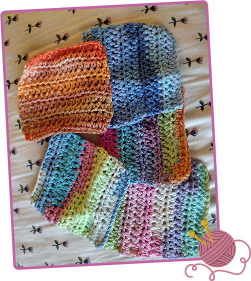 Hand Crochet Coasters