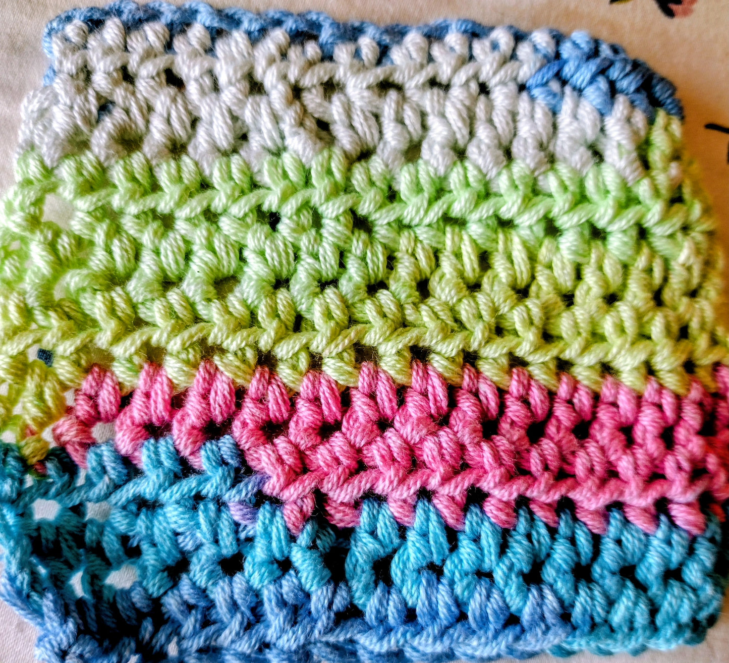 Hand crochet coasters