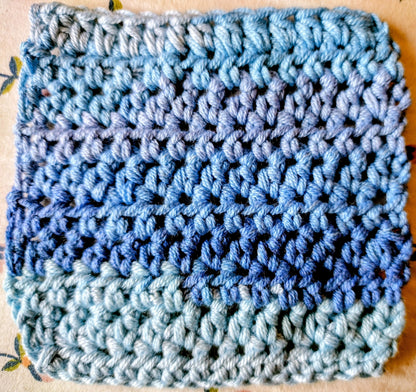 Hand crochet coasters