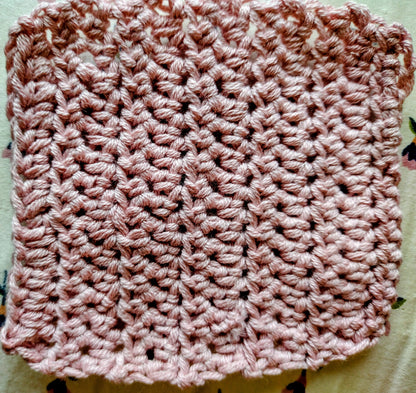 Hand crochet coasters